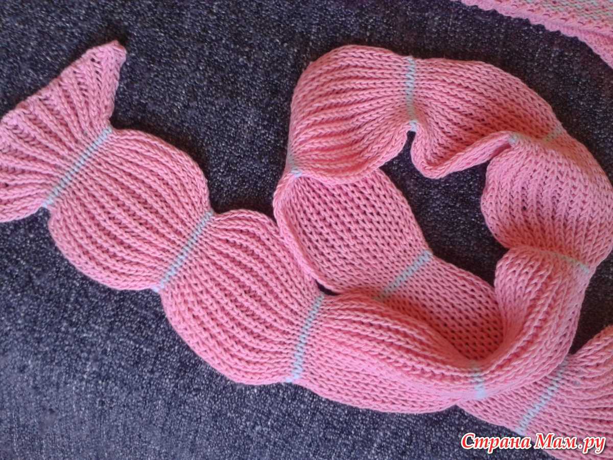 Пора готовиться к зиме Свяжите новый теплый детский шарф спицами для своего ребенка