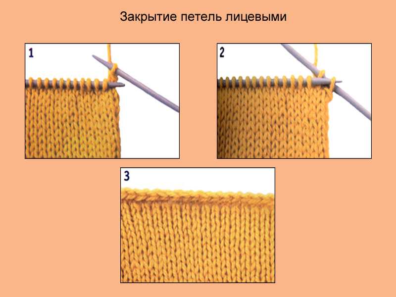Как закрыть петли спицами в конце вязания - 7 способов