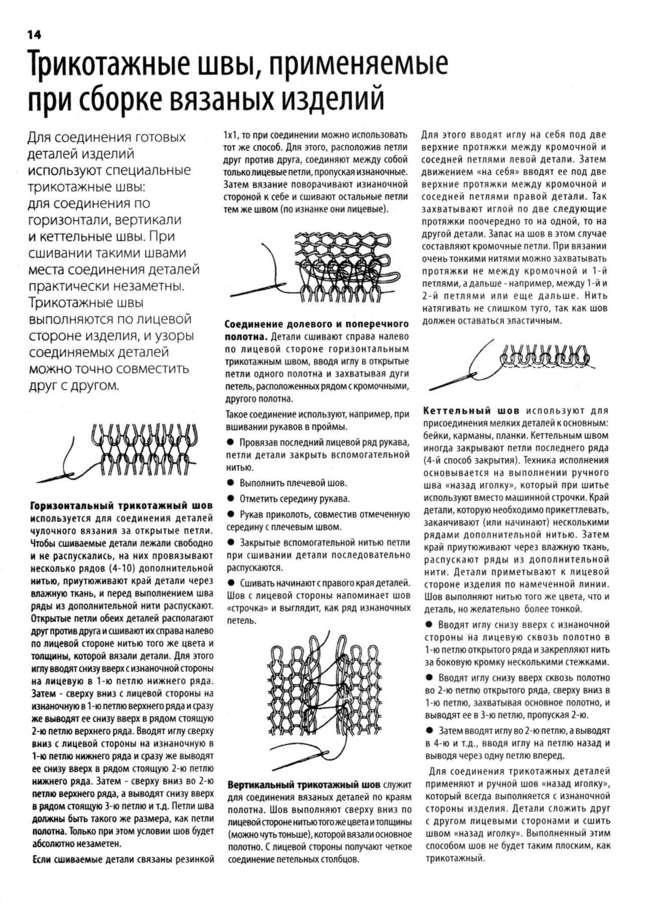 Схема соединения открытых петель