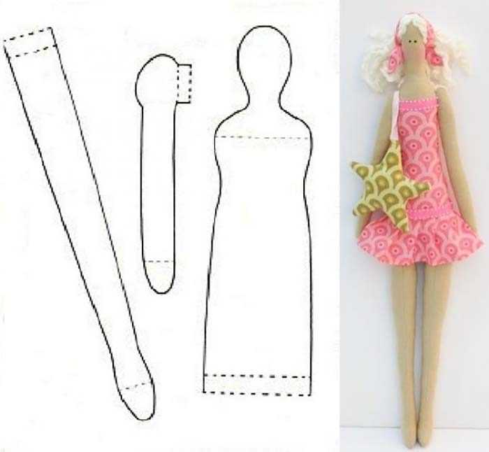 Текстильные куклы своими руками для начинающих: выкройки, фото