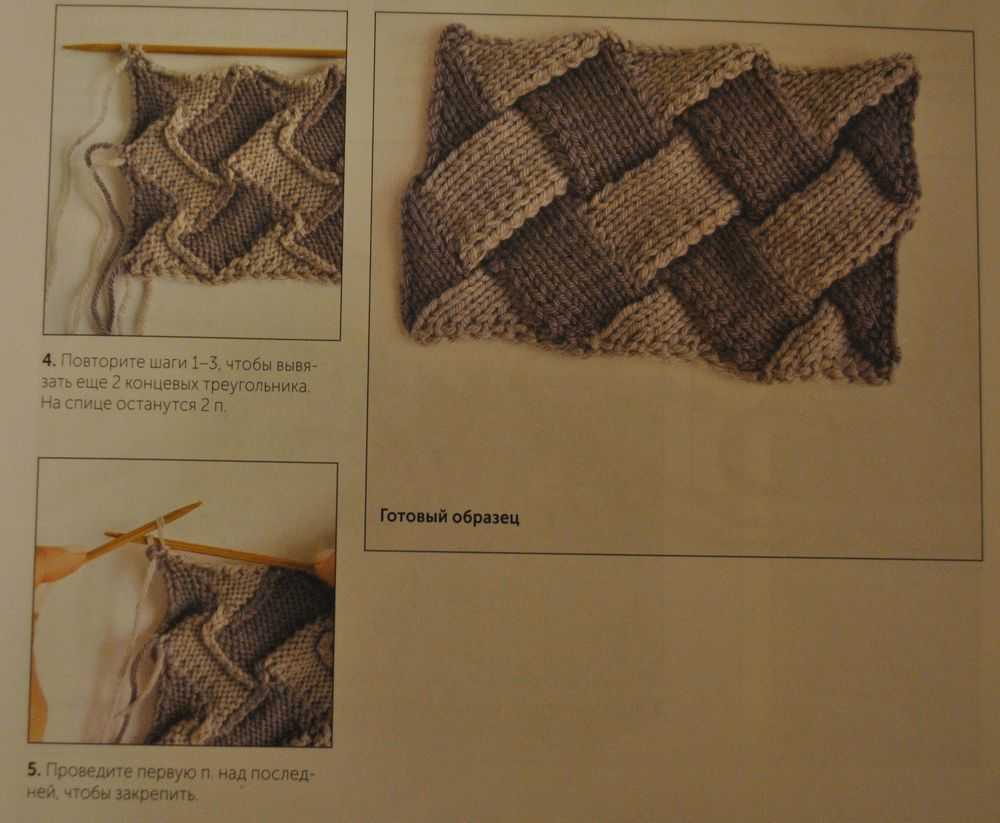 Техника энтерлак: вязание спицами для начинающих и пошаговый мастер-класс по вязанию узора