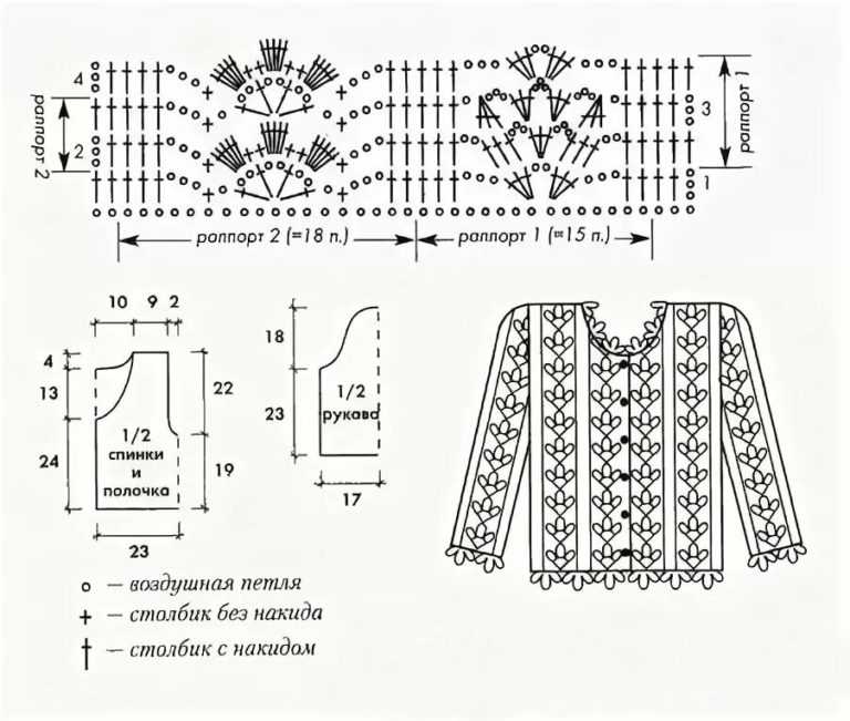 Современные женские пуловеры крючком схемы и описание. сезон 2020
