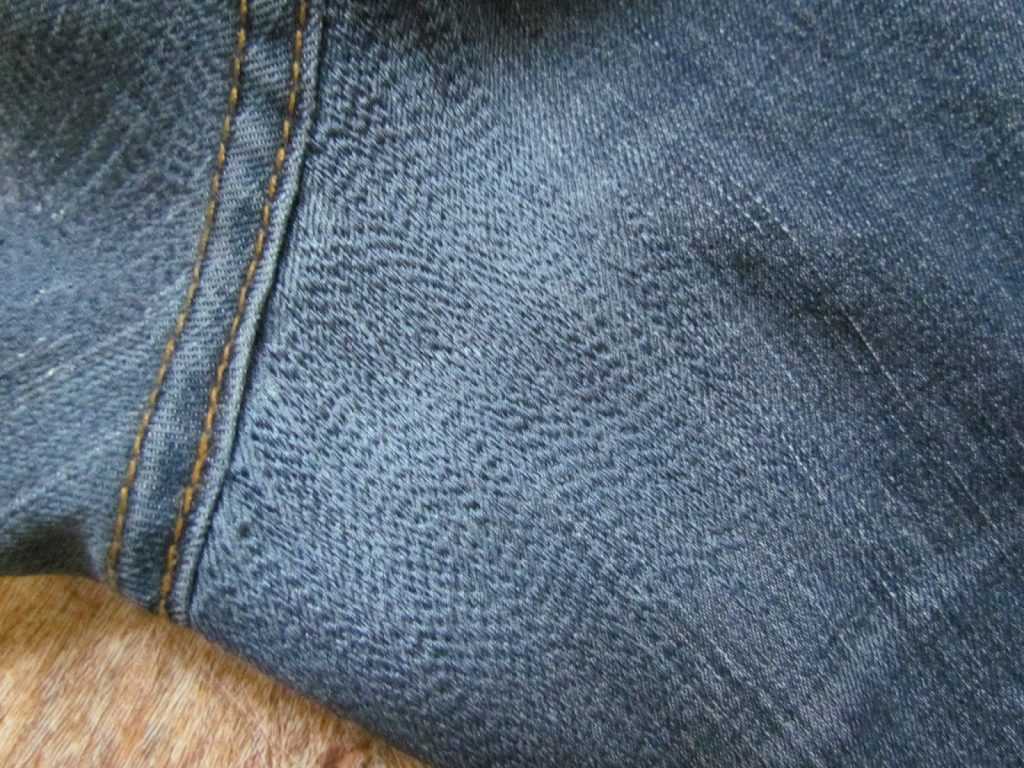 Как зашить джинсы между ног
