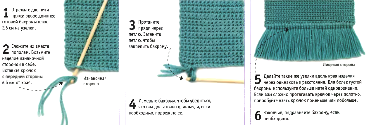 Как вязать шарф для начинающих