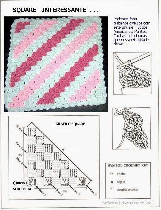 Покрывало спицами, 25 авторских схем и описаний для вязания, вязание для дома