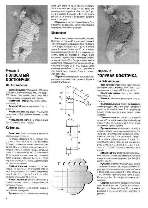 Комбинезон мишка с ушками для новорожденных спицами описание схема