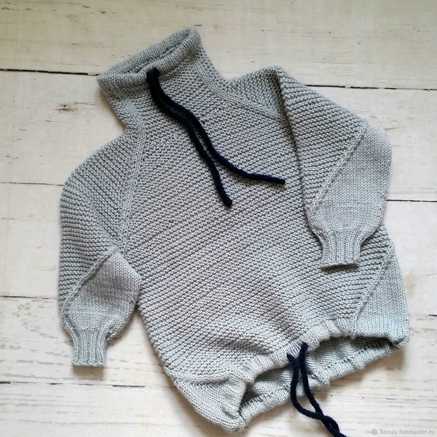 Как связать свитер спицами и крючком: мужские, женские и детские модели, пошаговое описание с фото и схемами