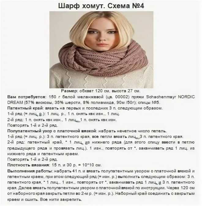 Шарф снуд спицами с описанием схемы: видео мастер-классы по вязанию взрослых и детских красивых шарфов. вязание снуда спицами - виды, советы по выбору узора, техники, схемы и фото идеи