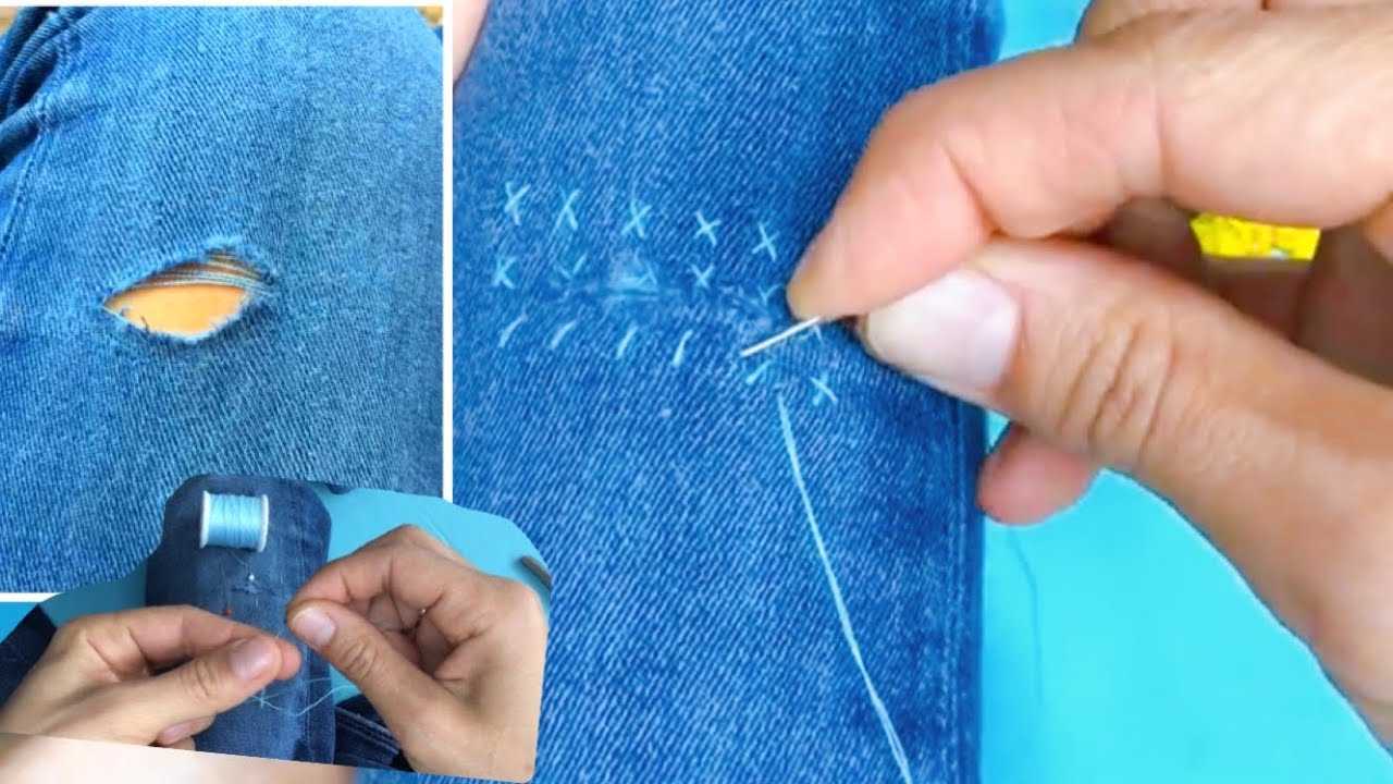 Незаметный наружный шов, ремонт одежды мк видео подробно