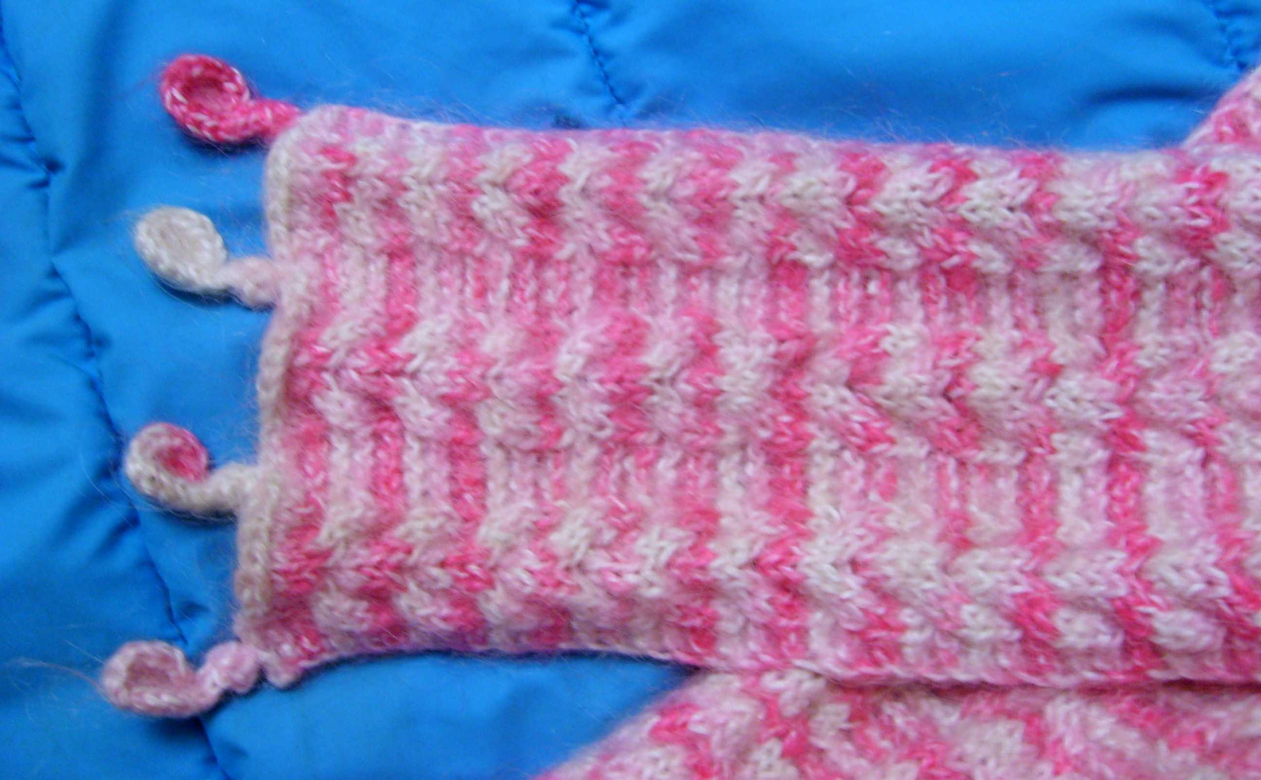 Детский шарф спицами: схема и описания вязания для девочки и мальчика