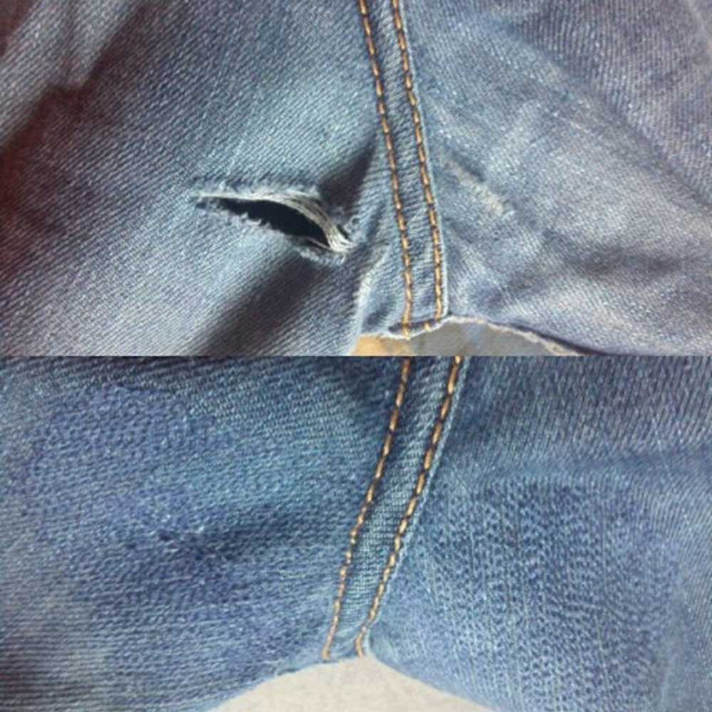Как заштопать джинсы