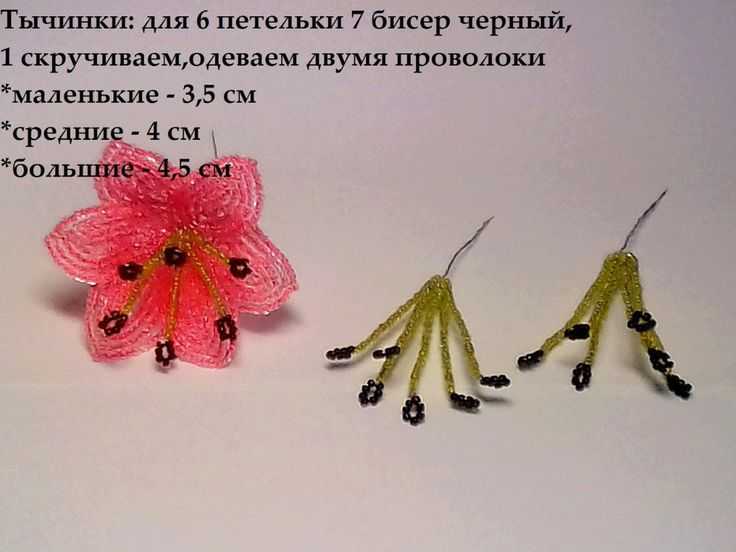 Цветы из бисера для начинающих: пошаговый мастер-класс с фото - handskill.ru