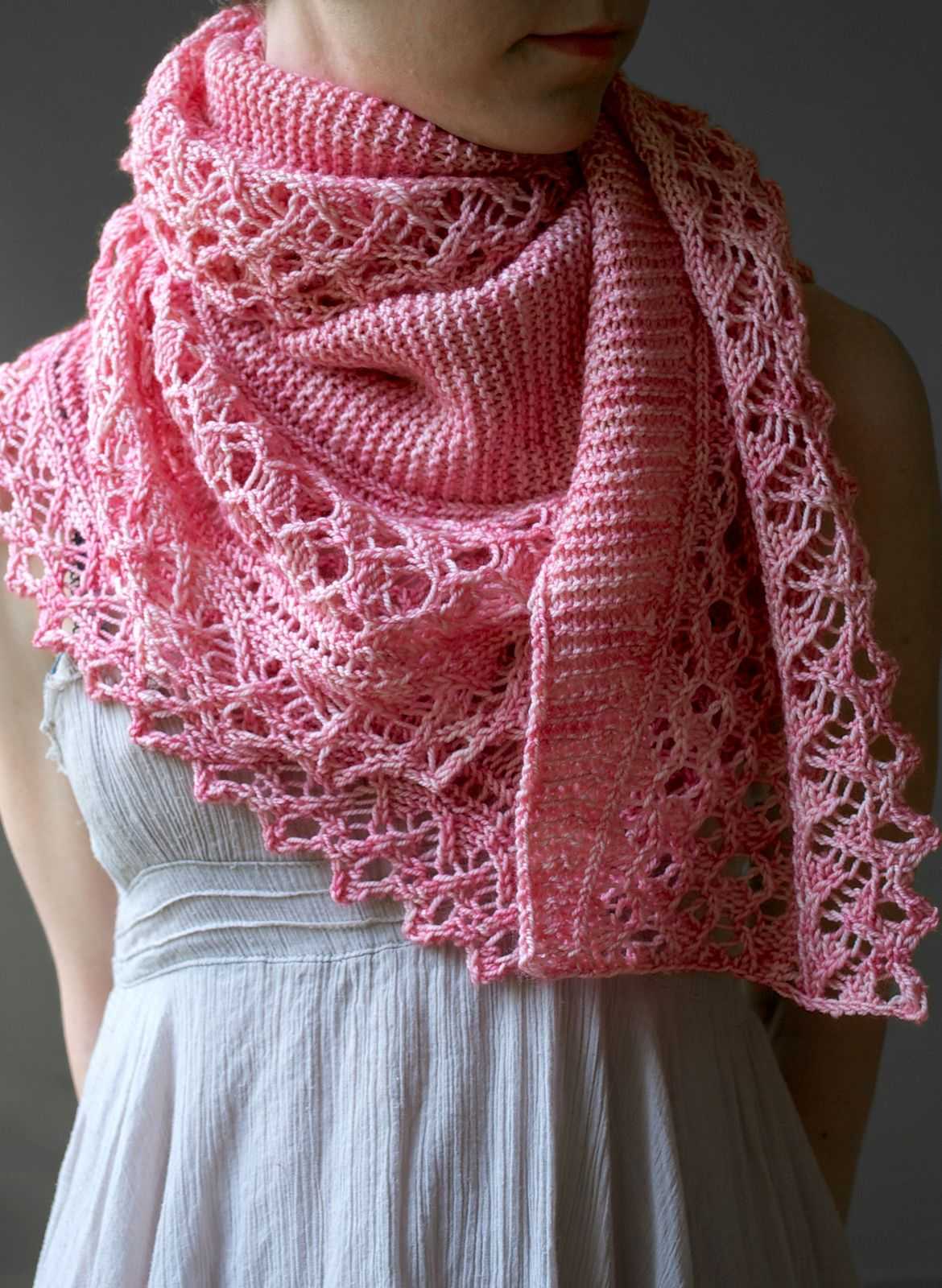 Связать ажурный шарф спицами: 80 фото лучших идей и их реализация