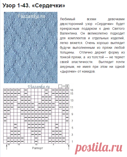 как читать схемы по вязанию спицами - modnoe vyazanie ru.com