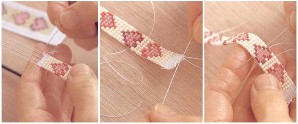 Колье из бисера: мастер-класс плетения и не сложных узоров