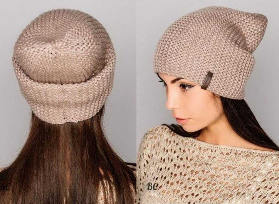 Как связать шапку спицами для женщины: новые модели - фото, видео, описание