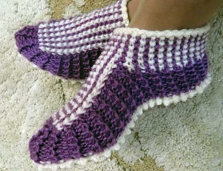 Вязание носков и следков